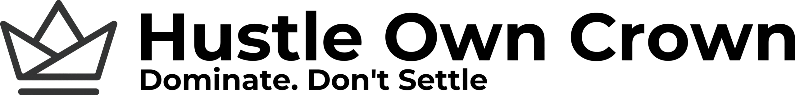 Hustle Own Crown Logo